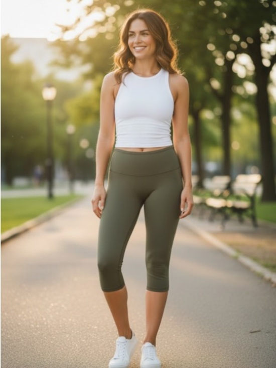 Lululemon Pants - Lululemon Olive Green Leggings